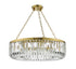 Signature 8 Light Gold Pendant